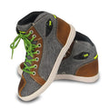 Black motorcycle riding shoes with casual short boot design for summer use