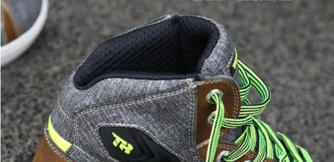Black motorcycle riding shoes with casual short boot design for summer use