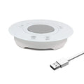 USB hot and cold drink coaster with semiconductor cooling technology in black or white