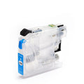 Brother printer refill cartridge compatible with LC663 LC665 LC669 colours black blue red yellow empty or full ink