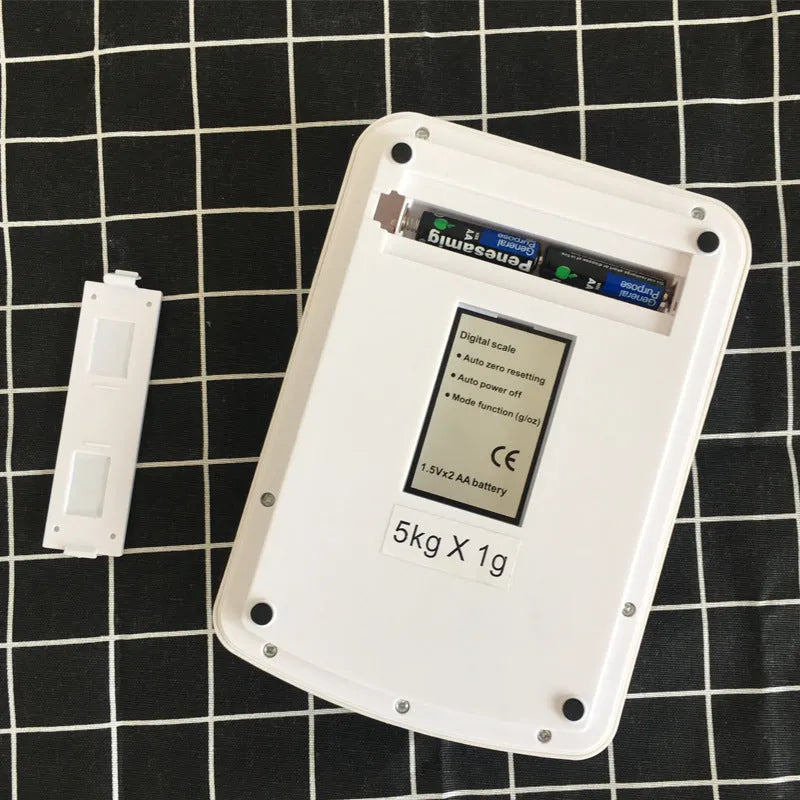 SF-400A electronic kitchen scale with digital display, 10kg capacity, and multiple precision mode options