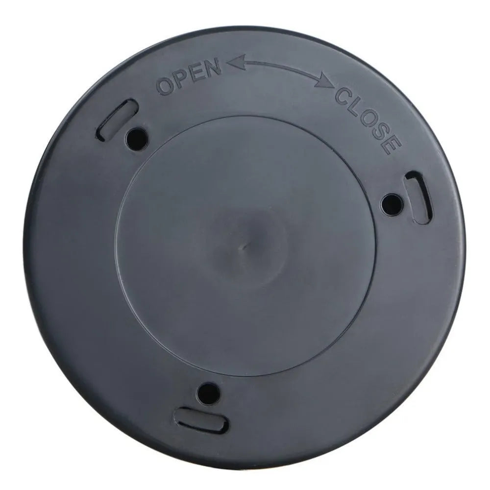 Silver battery-powered wireless motion sensor night light with a square PC plastic lampshade.
