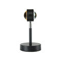 Black USB dual-head sunset rainbow projection lamp with touch switch and compact design
