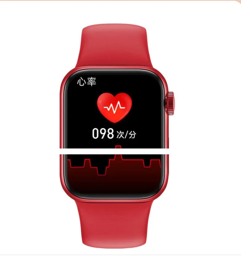 M16Plus upgraded smart watch in wolf grey with 1.8-inch screen on a wrist
