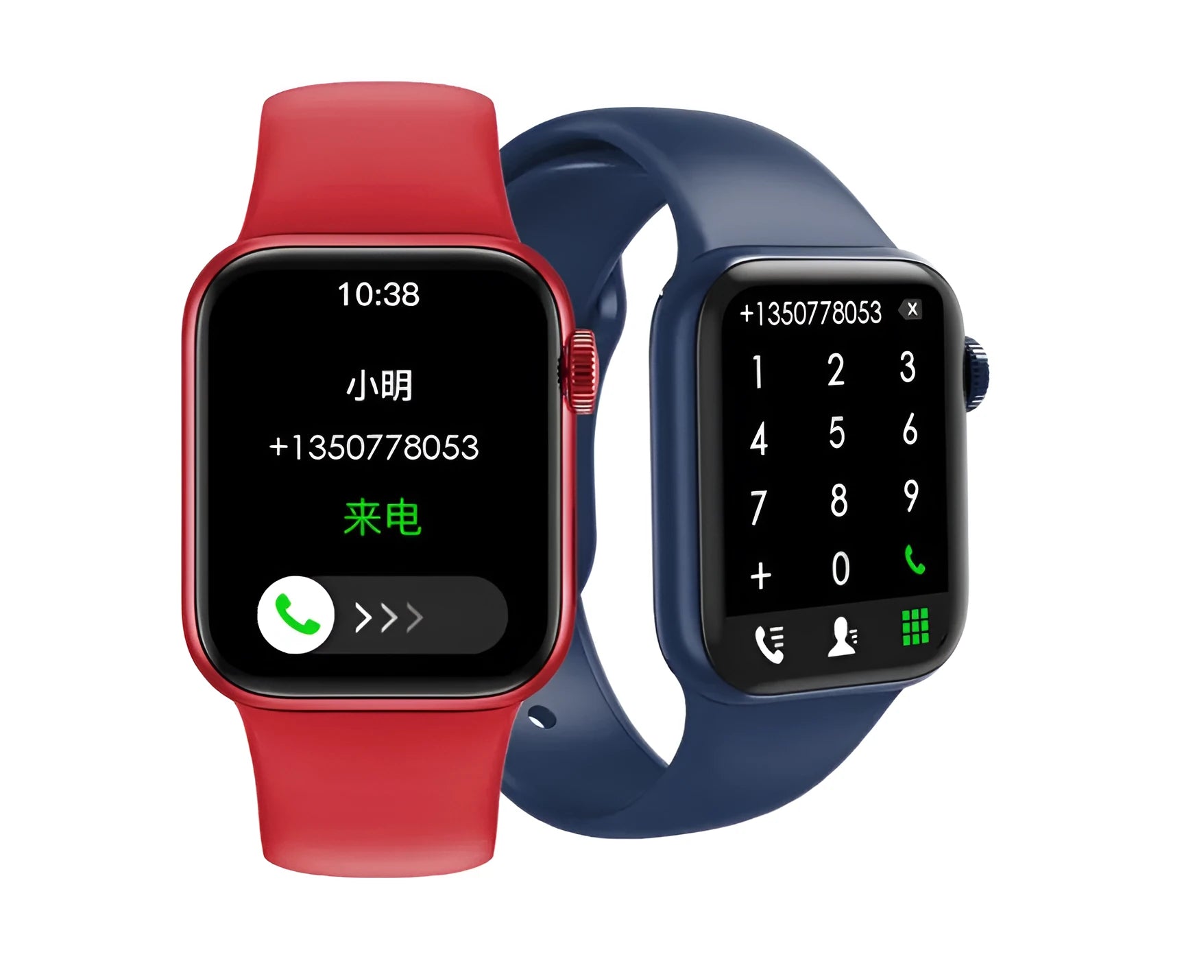 M16Plus upgraded smart watch in wolf grey with 1.8-inch screen on a wrist