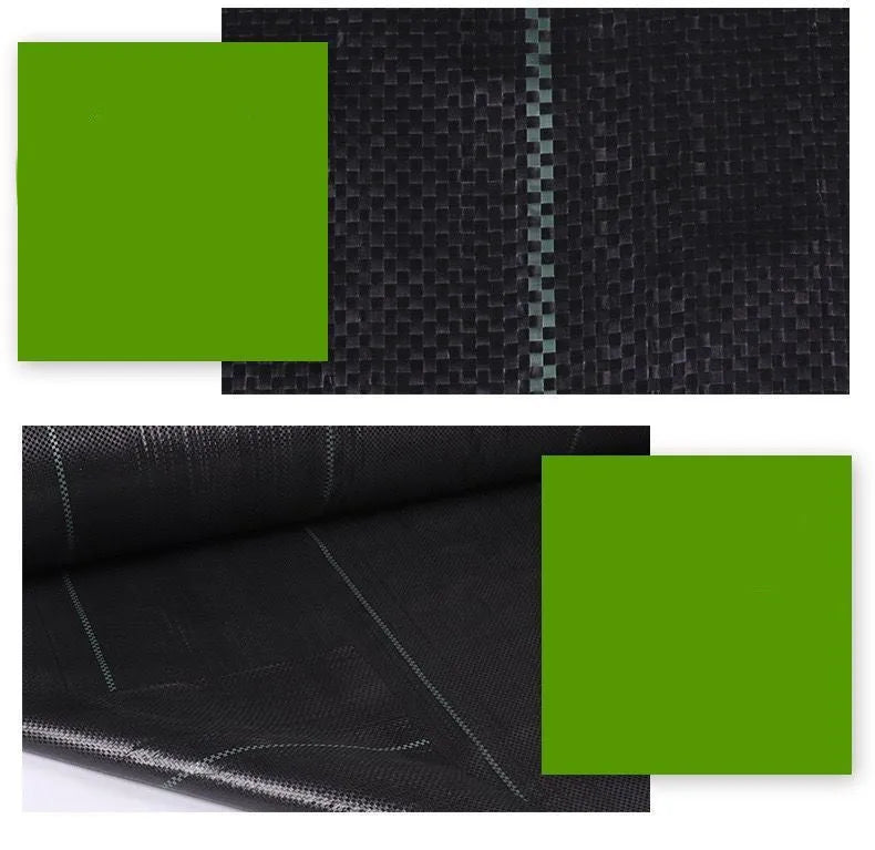 Black PE plastic weed-proof grass cloth for farmland and greenhouse weed suppression