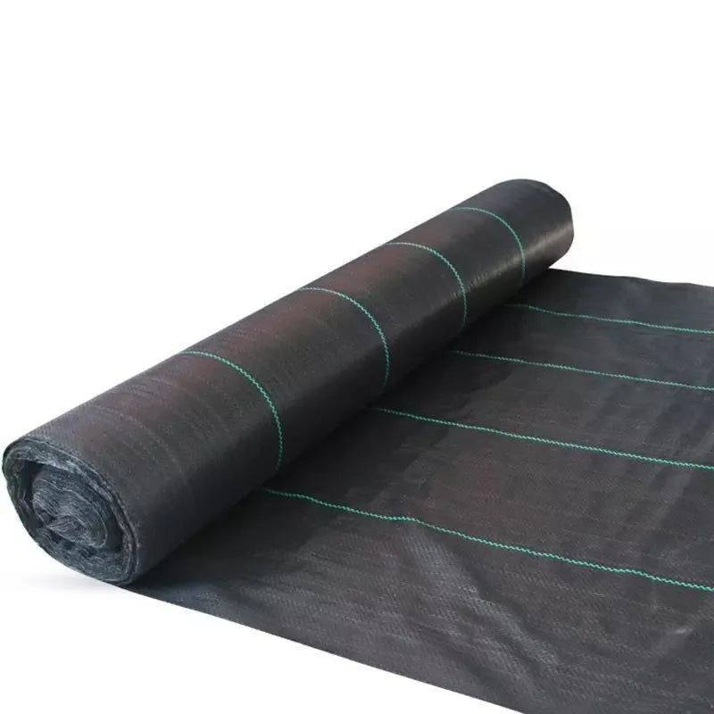 Black PE plastic weed-proof grass cloth for farmland and greenhouse weed suppression