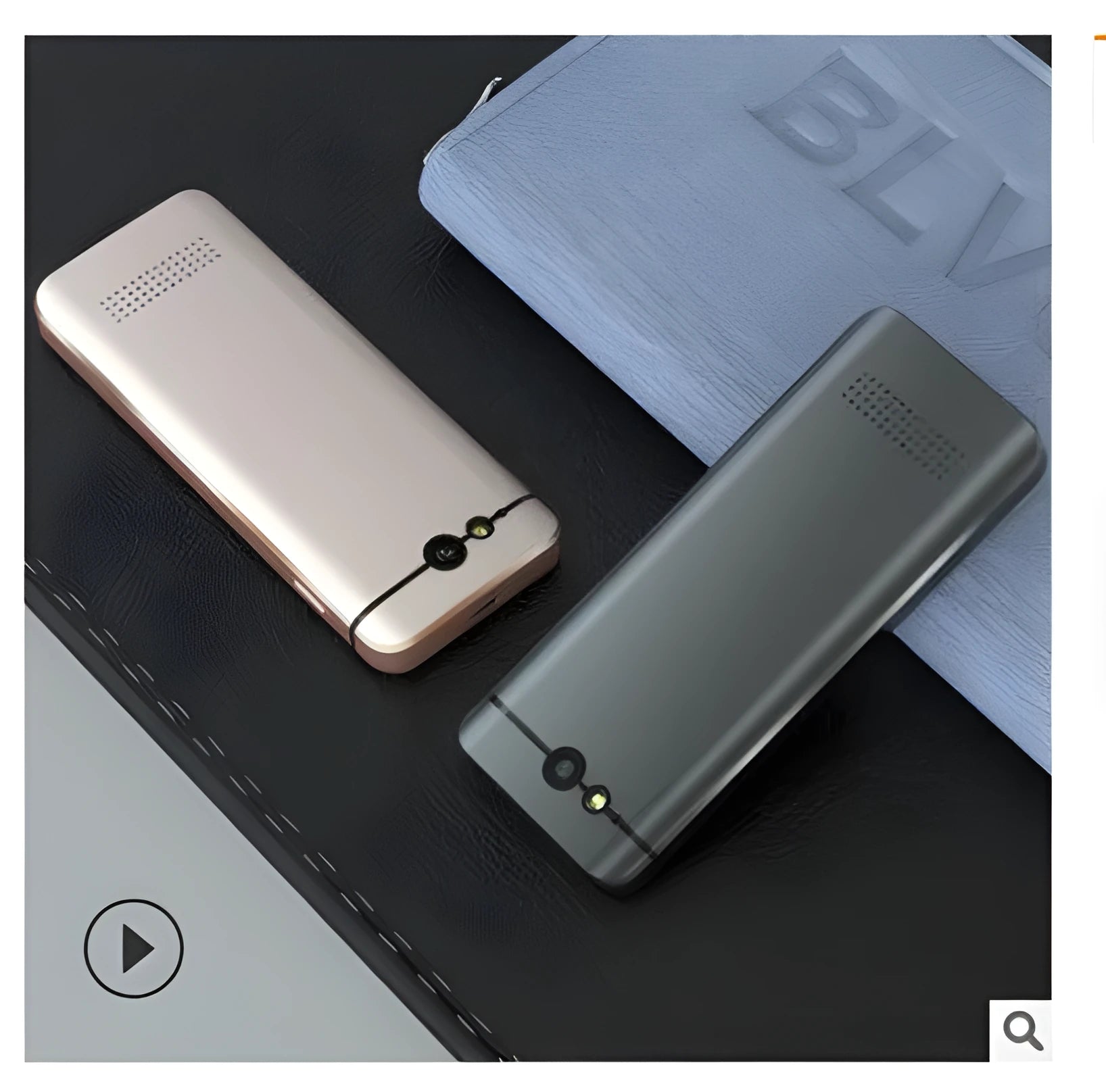 M9 Translator device in gold or silver grey plastic for group chat and photo text translation