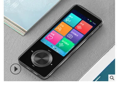 M9 Translator device in gold or silver grey plastic for group chat and photo text translation