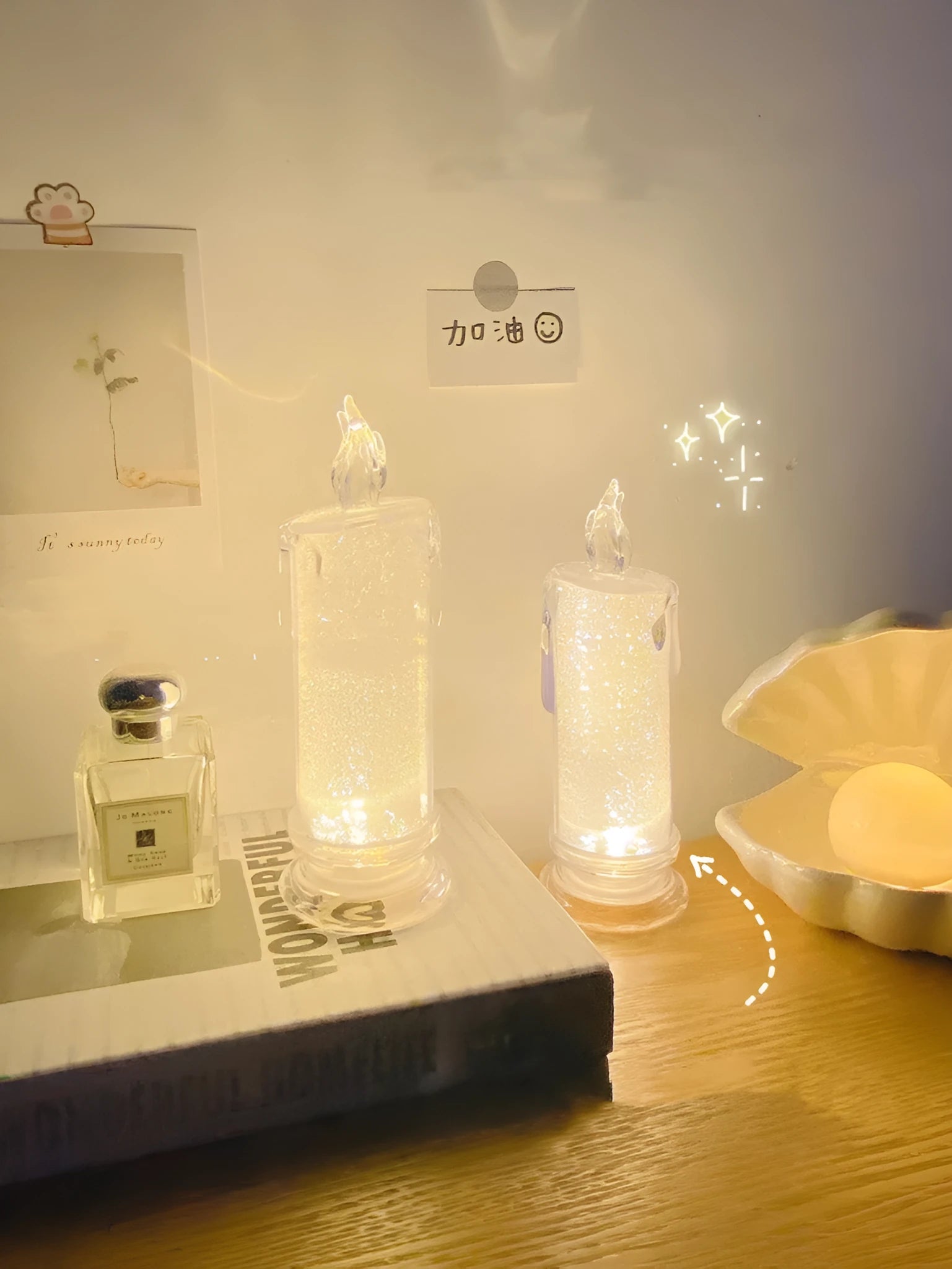 LED bedroom photo atmosphere light with optional message board designs including bear shape and long board variants