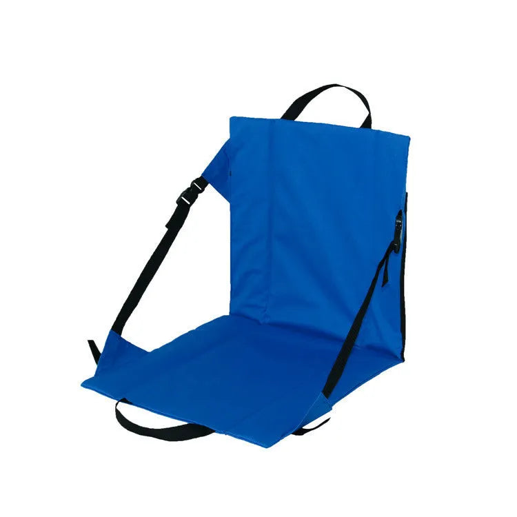 Portable folding chair cushion 41x40cm in 600D Oxford cloth and pearl cotton for outdoor camping
