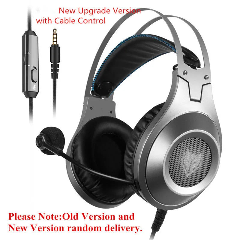 Black wired computer headset with USB plug and integrated microphone for desktop and notebook computers