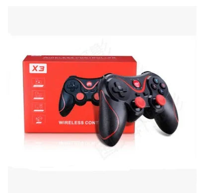 Upgraded X3 Bluetooth wireless game controller for Android phones in black and white colour options