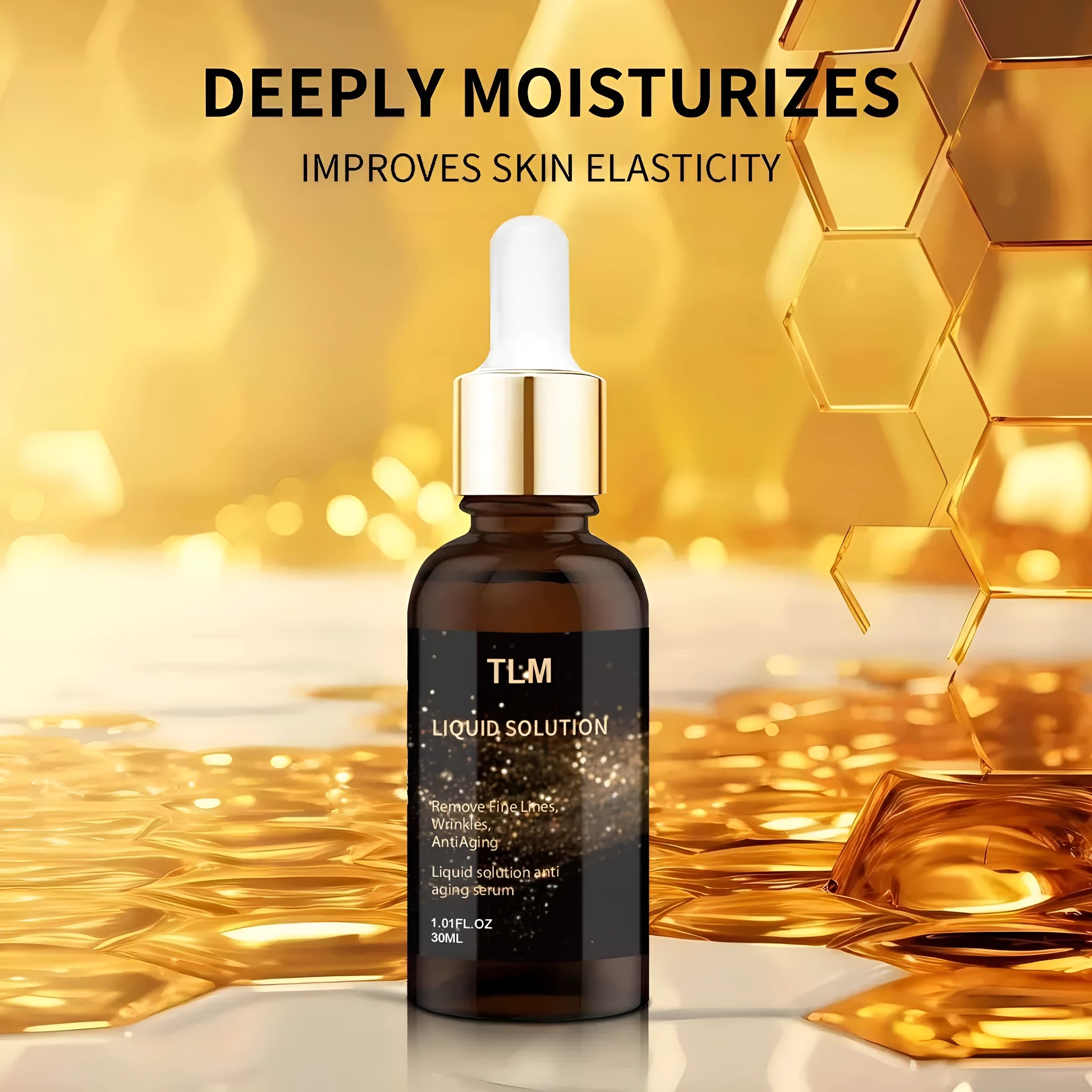 30ml bottle of hyaluronic acid facial moisturising and nourishing care solution