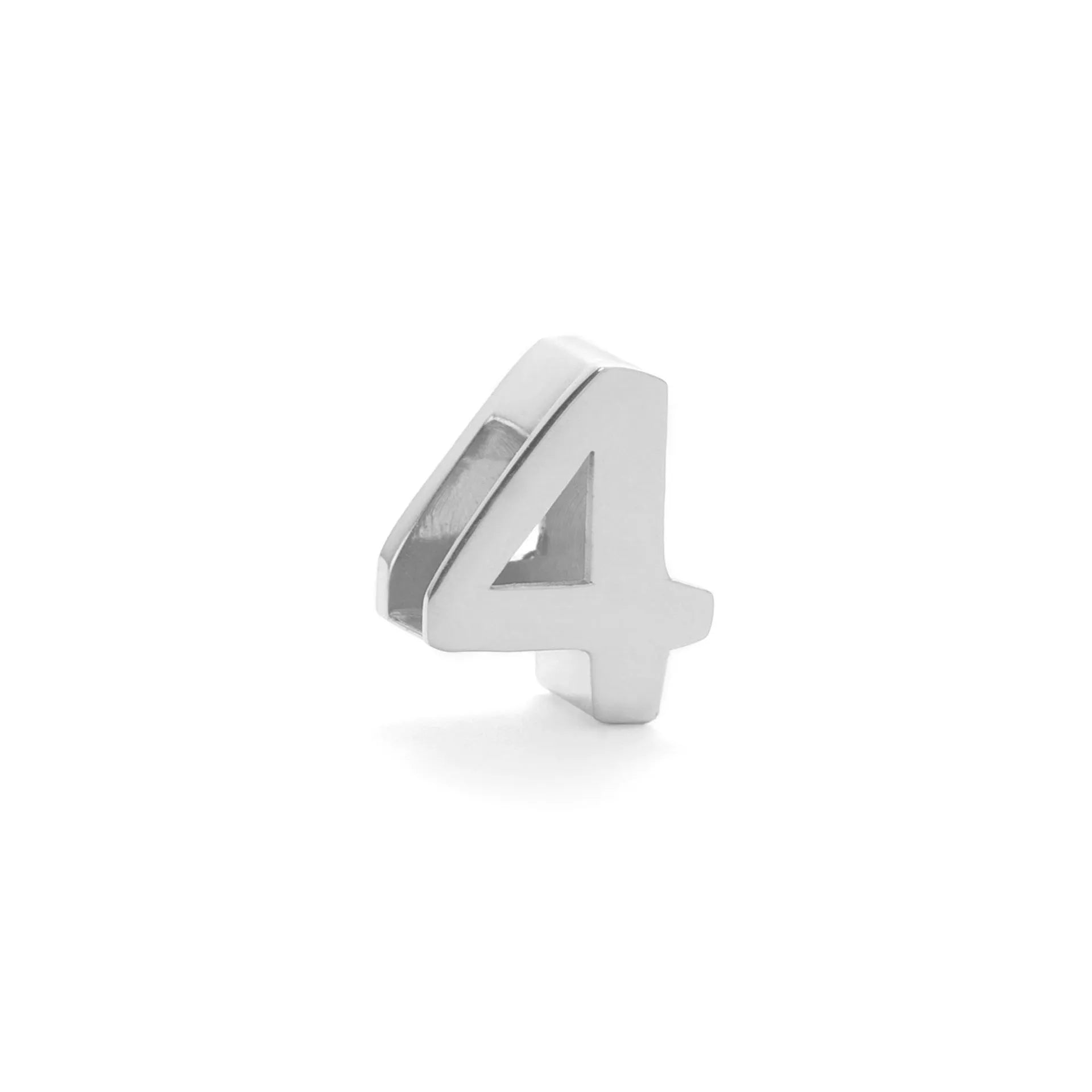 Titanium steel number and letter necklace with gold electroplated finish on grinding chain design