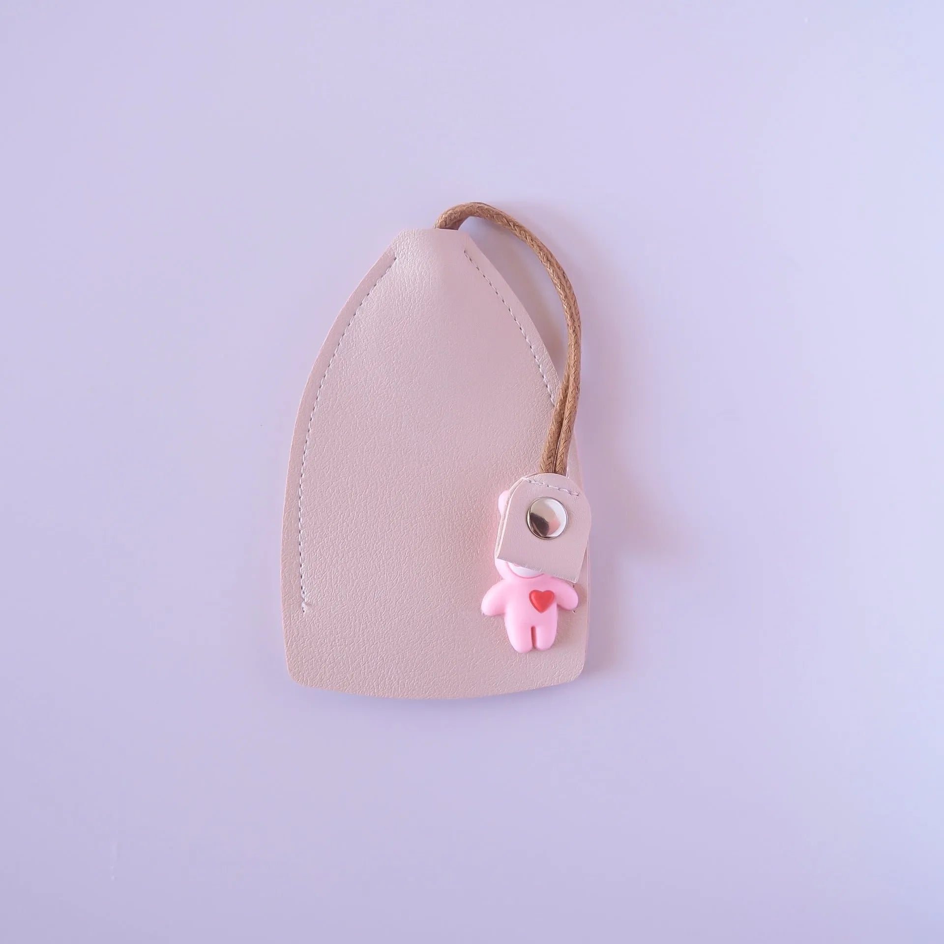 Car key case with RFID protection in black, wine red, sky blue, yellow, and pink colour options.