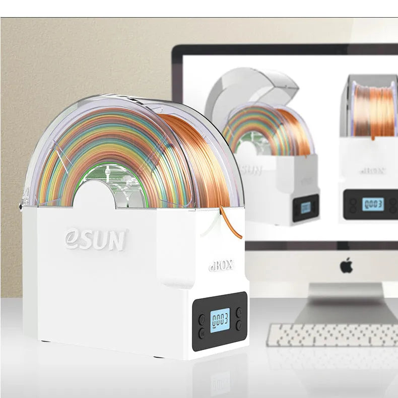 eBOX Lite 3D printing filament drying storage box with wire heating system