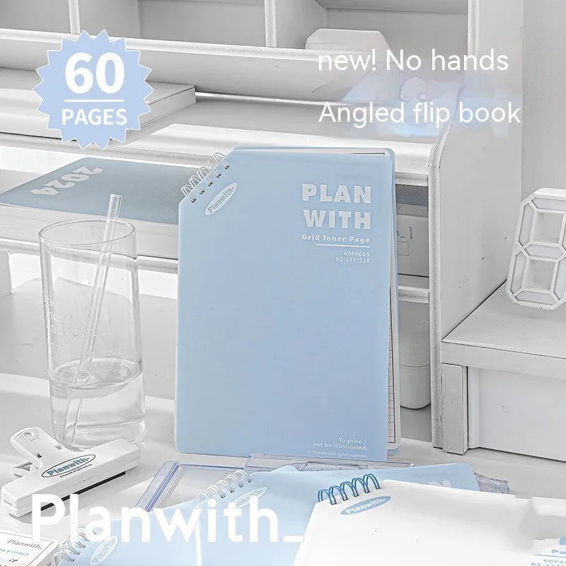 Artsy ins style salt series student draft notebook with 60 sheets in A5 or B5 size