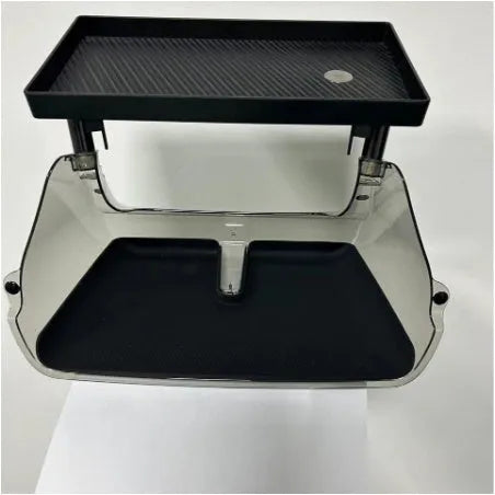 Black ABS plastic storage box for Tesla Model 3 and Y centre console.