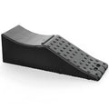 Black rectangular car boot protective floor mat with dimensions 55cm by 44cm.