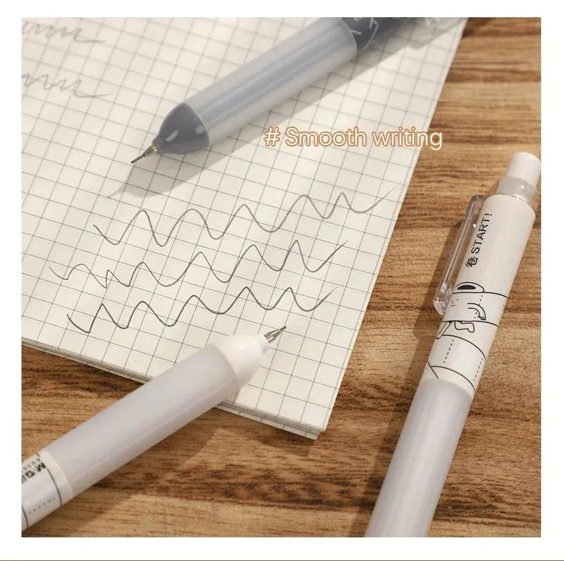 0.5mm automatic pencil with cloud grip in black or white colours