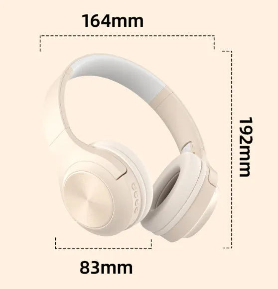 Creative design wireless Bluetooth headphones with charging case in ivory white, chalk black, and youth green colour options