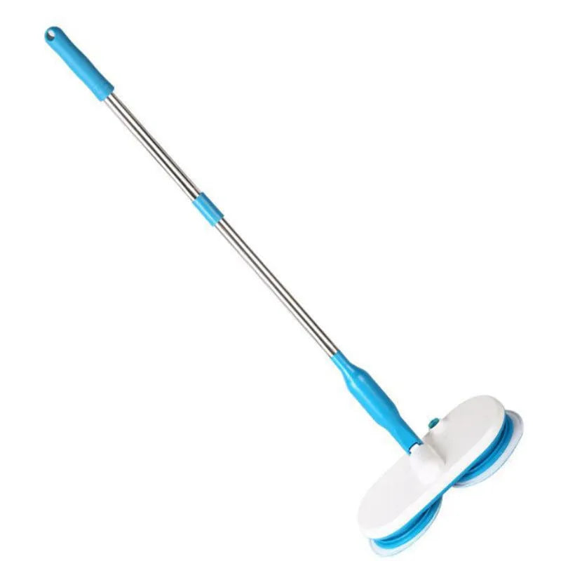 Wireless electric floor cleaning mop with USB charging and automatic wiping function