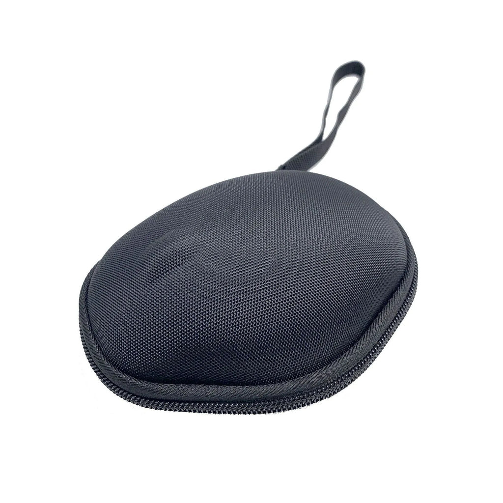 Black and grey Logitech M720 protective mouse case with EVA foam lining.