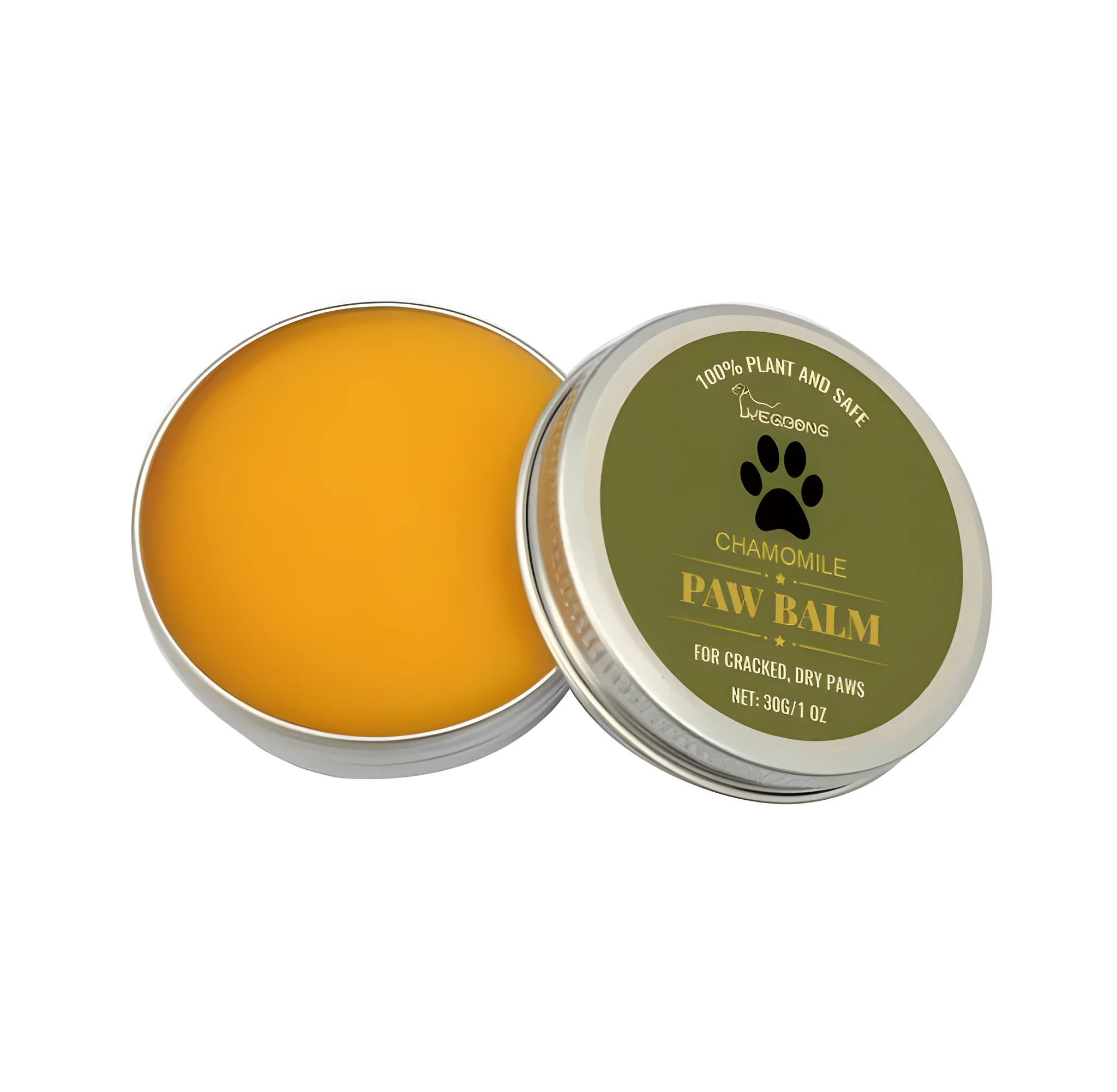 30g tin of zinc oxide paw protection cream for cats and dogs