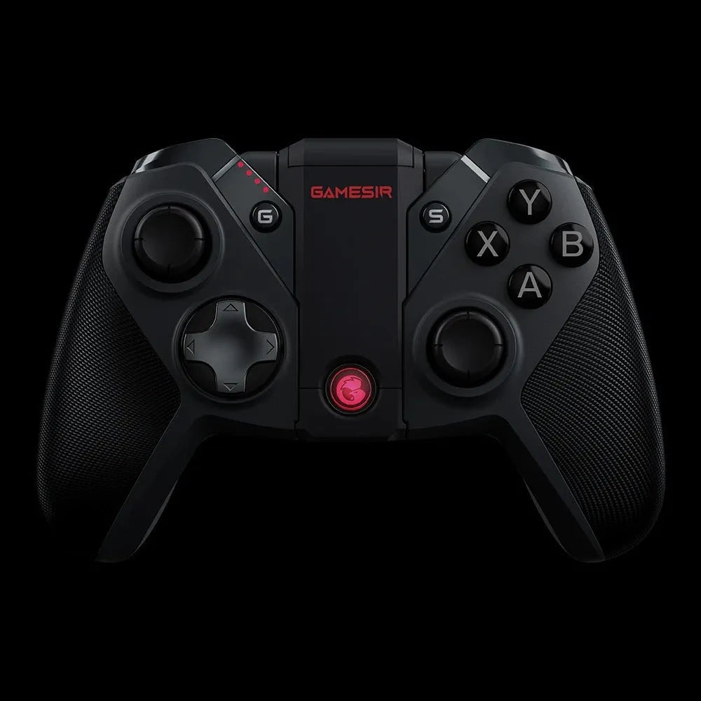 Black Gaishi USB-C wired game controller with standard button layout on an ABS plastic body.