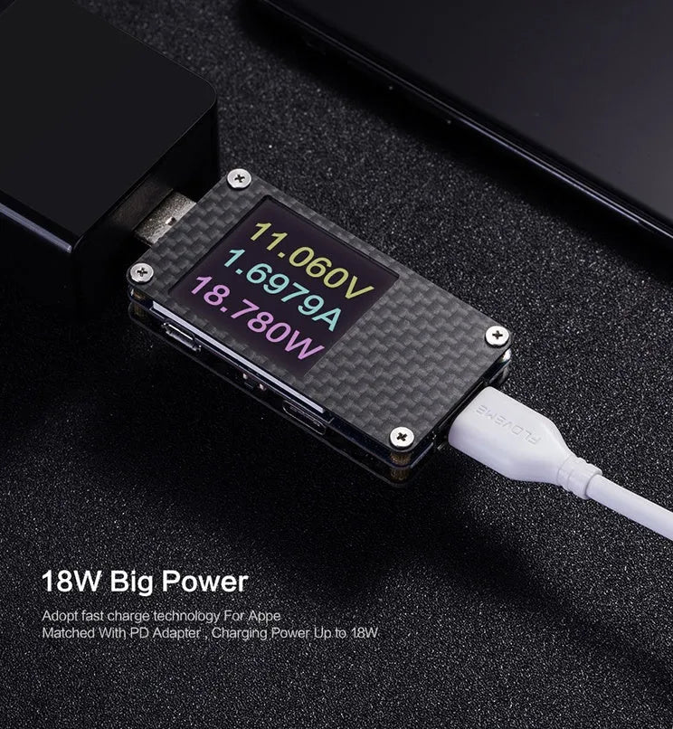 White braided USB-C to Lightning charging cable for iPhone with reinforced connectors
