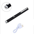 Green laser pointer pen with 5mW output in black, camouflage, or white colour options
