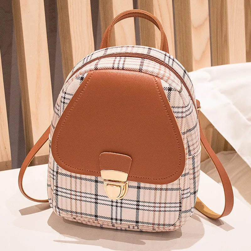 A black PU leather one shoulder diagonal crossbody phone bag for casual use.