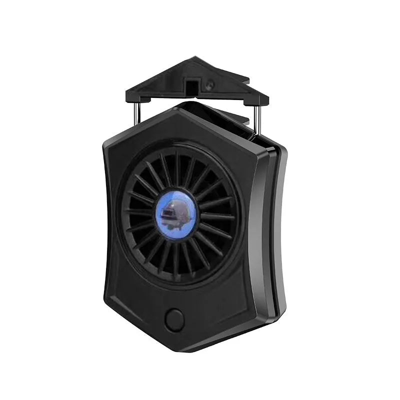 Mobile phone radiator gaming accessory with USB interface in black or white colour