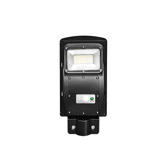Integrated solar street light with LED panel and remote control for outdoor garden use
