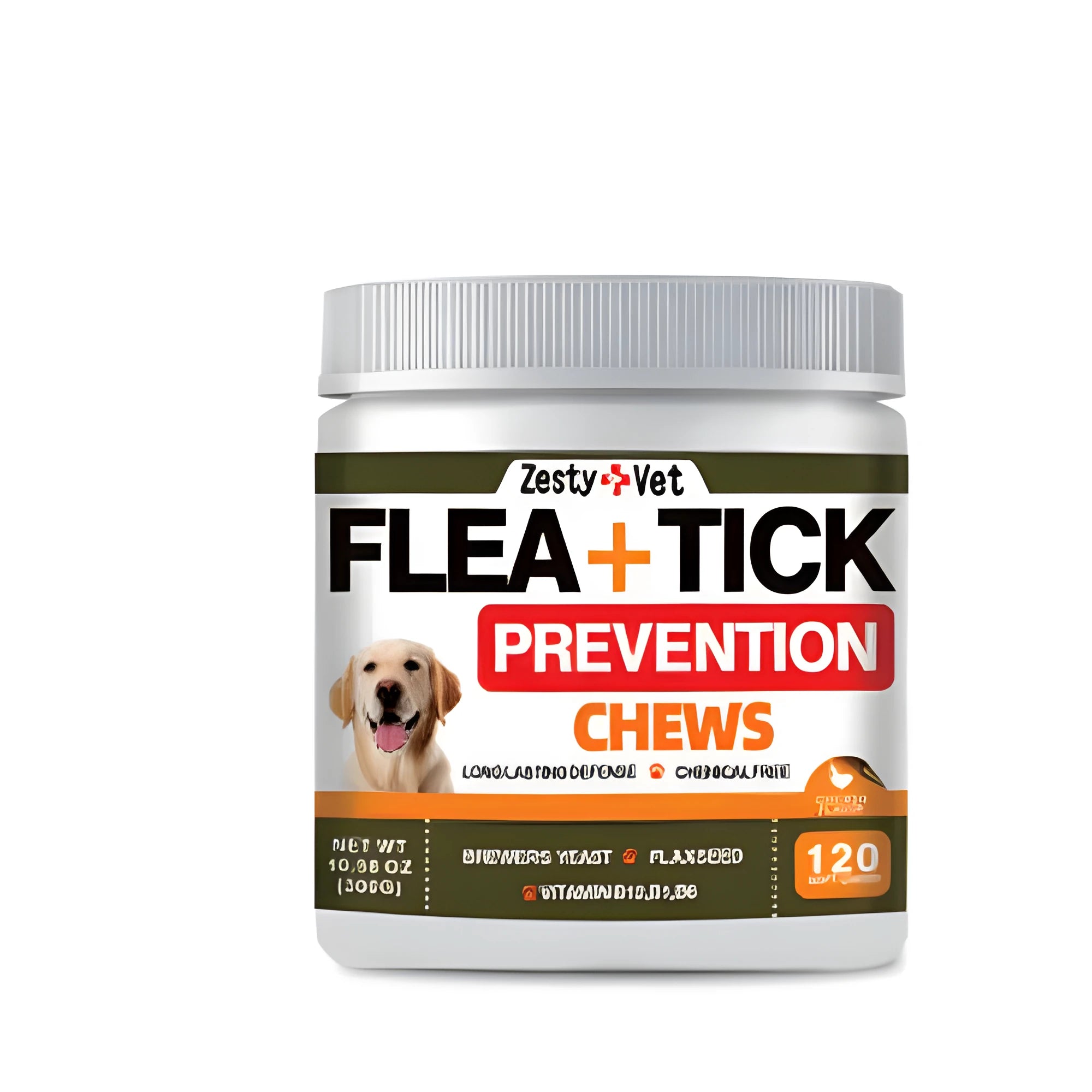 Bottle containing 120 health supplement capsules available in seven different style options