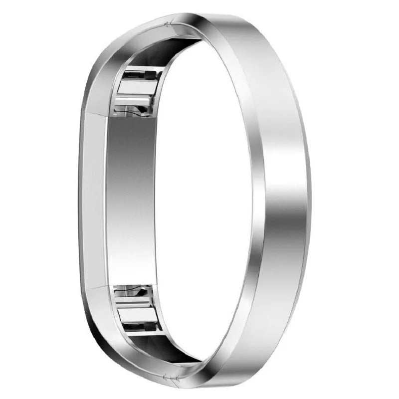 Fitbit Alta 304 stainless steel bracelet replacement band with deployment buckle for smart watch