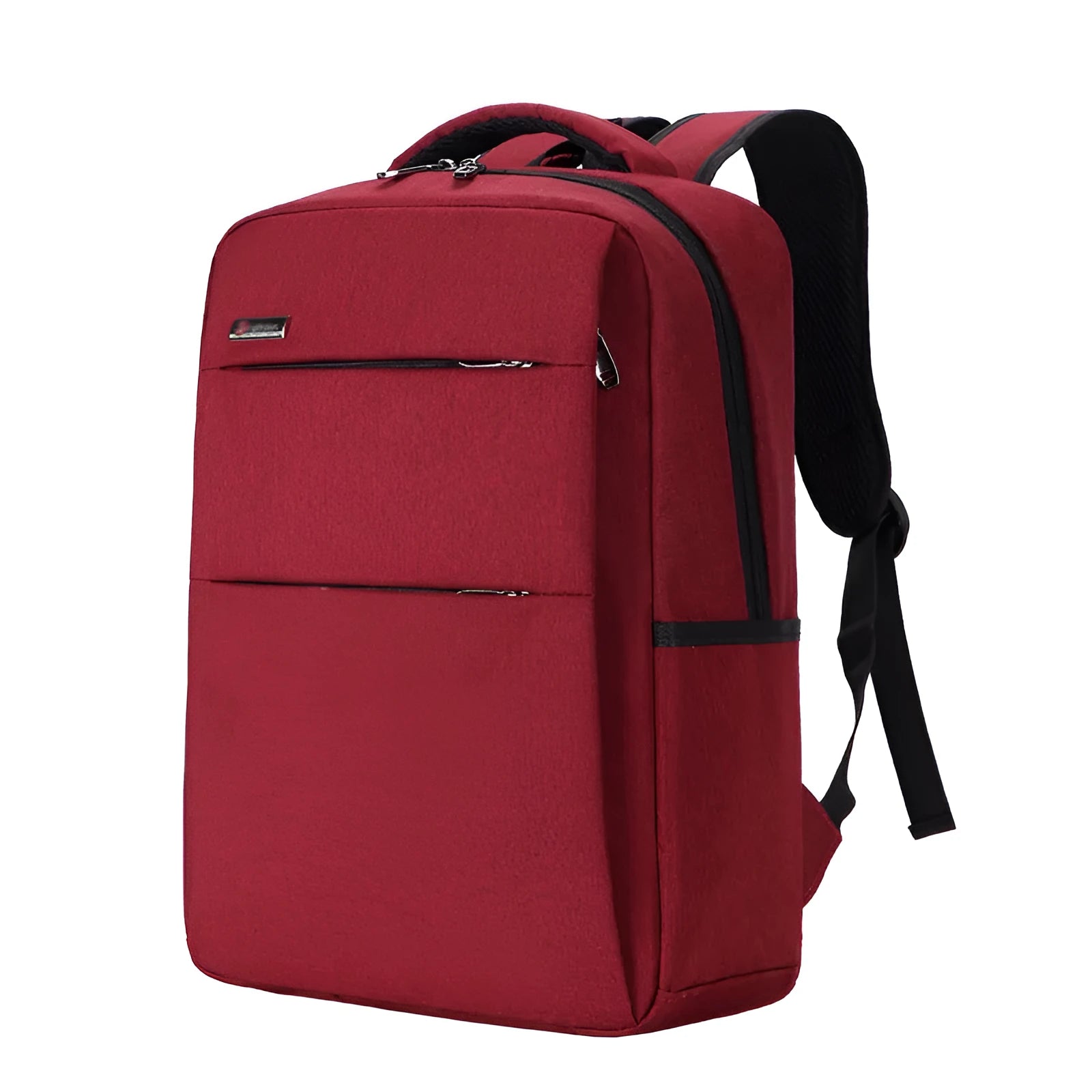 Oxford cloth rechargeable backpack for 14-15.6 inch laptops with waterproof shockproof protection