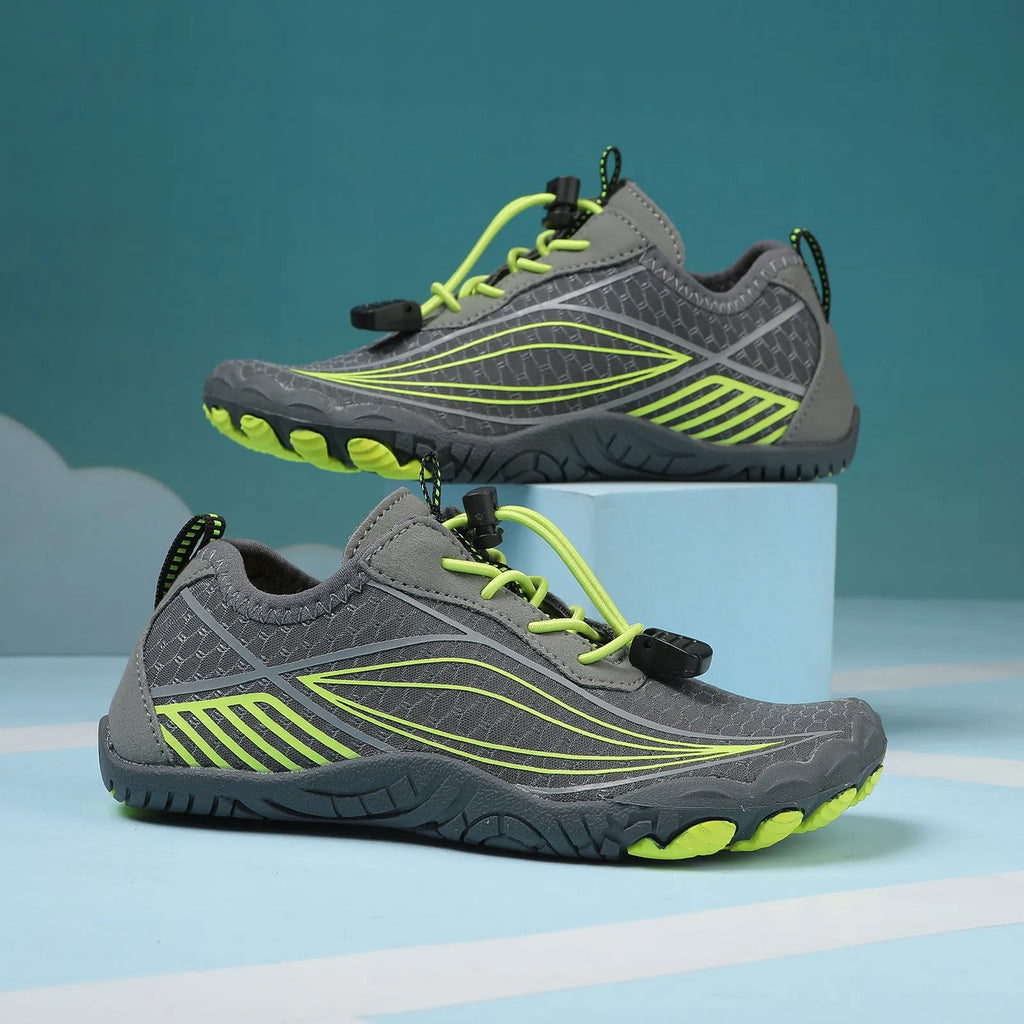 Children's quick-drying wading shoes with non-slip rubber soles for beach sports in multiple colour options