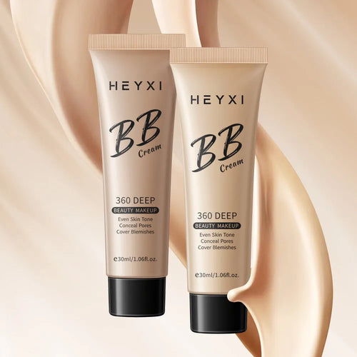 Waterproof sweat-proof BB cream in four colour shades 01 02 03 04
