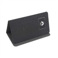 Folding wireless charging mouse pad set with Bluetooth mouse and custom logo printing on cloth surface