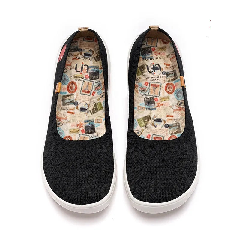 Lazy Shoes women casual canvas shoes slip-on no-tie shallow mouth Pink colour size 35 to 42