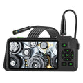 Portable industrial endoscope with 4.5-inch screen and 1-metre cable for automotive inspection