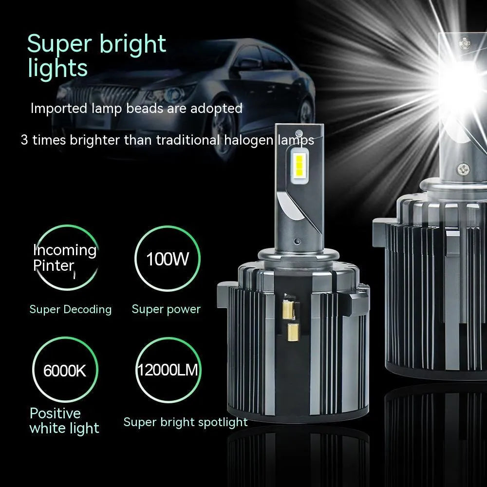 Golf 7 Xia Lang specific LED low beam headlight bulb with aviation aluminium housing