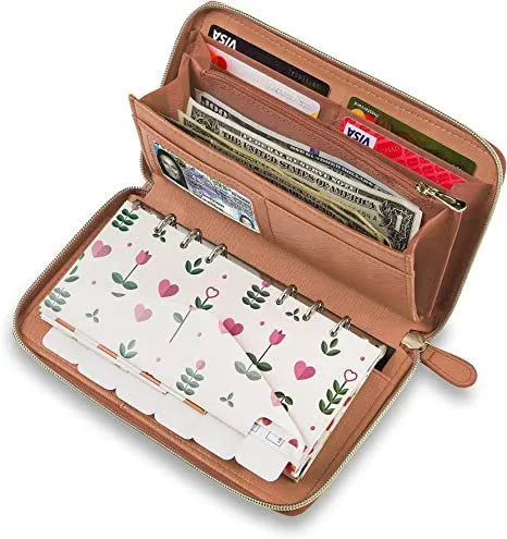 Anti-theft RFID blocking card holder wallet in PU leather with multiple colour options