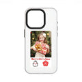 TPU phone case with DIY projection screen four-colour display and mirror finish for iPhone 14 Pro