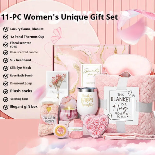 Aromatherapy candle and soap bath gift set in modern simplicity style plastic box measuring 27x23x13cm