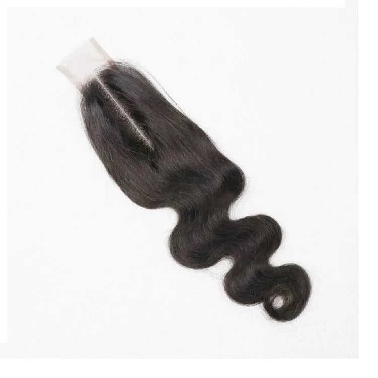 Straight human hair wig in natural colour showing length options from 8 to 20 inches