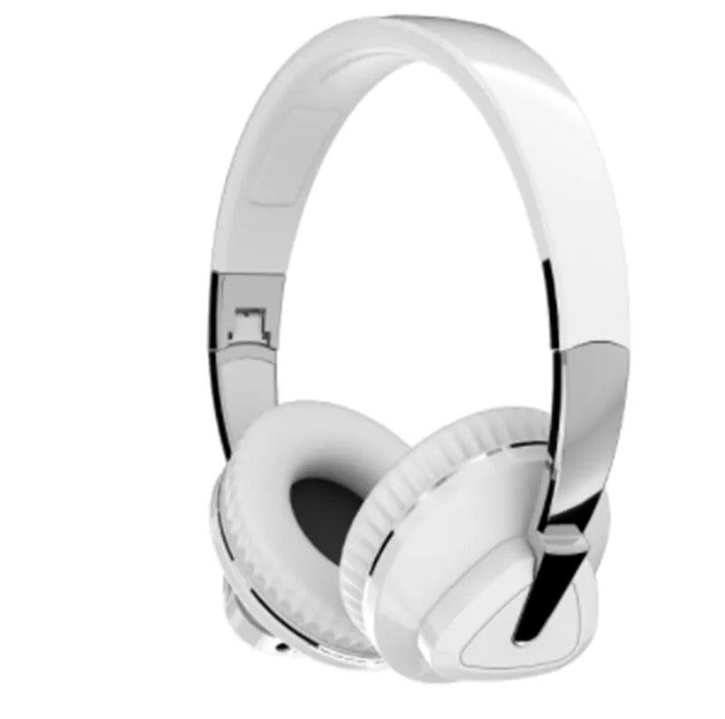 H3 Wireless Bluetooth over-ear headset with all-inclusive ear cups in black, shown with AUX cable.