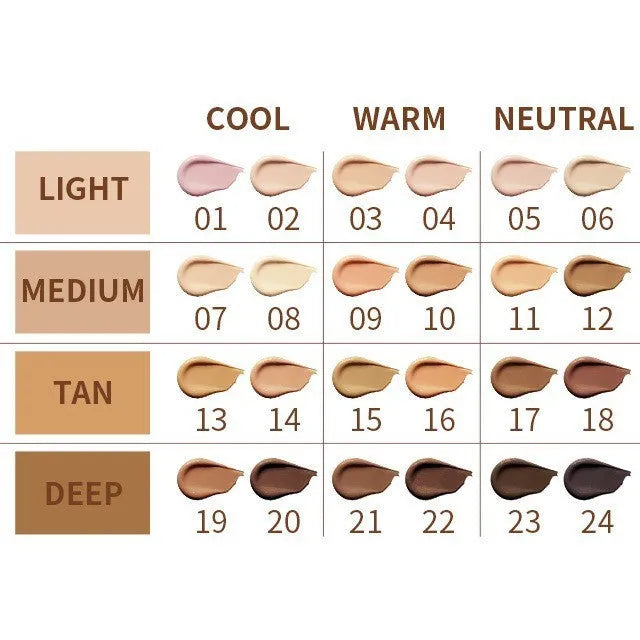 24 Colour waterproof concealer contour stick pen for nose and cheek shading